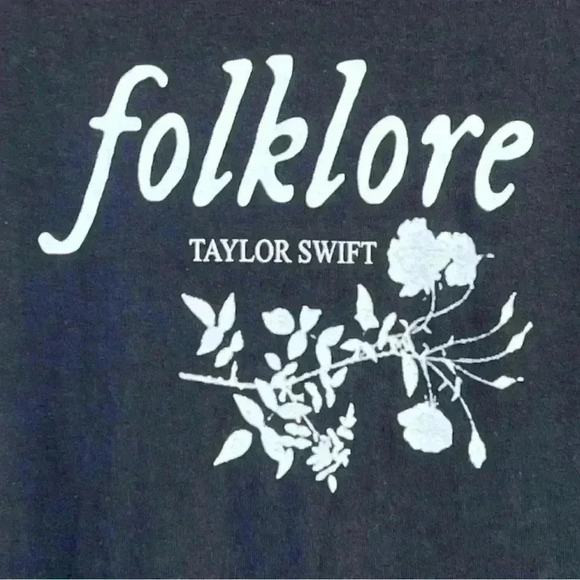 Taylor Swift Folklore tee like new size S - Picture 3 of 6